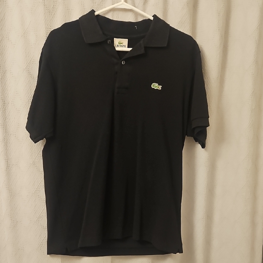 Lacoste Men's Polo Shirt in Black
